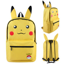Lade das Bild in den Galerie-Viewer, Pokémon Kinder Schul Rucksack mit Ohren in diversen Motiven kaufen
