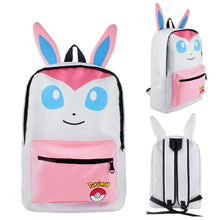 Lade das Bild in den Galerie-Viewer, Pokémon Kinder Schul Rucksack mit Ohren in diversen Motiven kaufen

