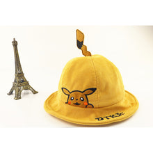 Lade das Bild in den Galerie-Viewer, Pokemon Pikachu Sonnenschutz Hut für Kleinkinder kaufen

