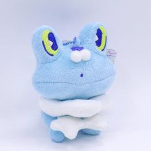 Lade das Bild in den Galerie-Viewer, Plüschfiguren 7er Set Pokémon mit Plinfa, Ottaro, Hydropi, Froxy, Karnimani, Schiggy kaufen
