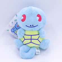 Lade das Bild in den Galerie-Viewer, Plüschfiguren 7er Set Pokémon mit Plinfa, Ottaro, Hydropi, Froxy, Karnimani, Schiggy kaufen
