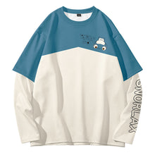 Lade das Bild in den Galerie-Viewer, Pokémon Snorlax Relaxo Sweatshirt Hoodie Langarm Hoodie für Männer kaufen
