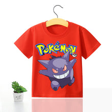 Load image into Gallery viewer, Pokemon Kinder Pikachu T-Shirt für den Sommer viele Motive kaufen
