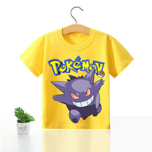 Load image into Gallery viewer, Pokemon Kinder Pikachu T-Shirt für den Sommer viele Motive kaufen
