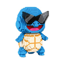 Lade das Bild in den Galerie-Viewer, Pokémon Squirtle Schiggy Bausteine Figur (ca. 2100 Bausteine) kaufen
