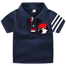 Load image into Gallery viewer, Pokemon Polo Shirts für Kinder mit vielen verschiedenen Motiven für den Sommer kaufen
