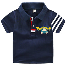 Load image into Gallery viewer, Pokemon Polo Shirts für Kinder mit vielen verschiedenen Motiven für den Sommer kaufen
