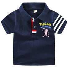 Load image into Gallery viewer, Pokemon Polo Shirts für Kinder mit vielen verschiedenen Motiven für den Sommer kaufen
