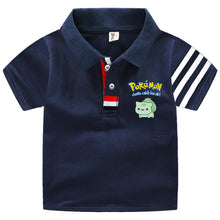 Load image into Gallery viewer, Pokemon Polo Shirts für Kinder mit vielen verschiedenen Motiven für den Sommer kaufen

