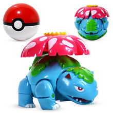 Lade das Bild in den Galerie-Viewer, Pokemon Spielzeug Set mit 2x Figur und 2x Pokeball (verschiedene Motive zur Wahl) kaufen
