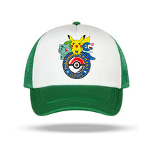 Load image into Gallery viewer, Pikachu Pokemon Baseball Mützen in vielen Motiven für Kinder oder Erwachsene kaufen
