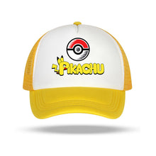 Load image into Gallery viewer, Pikachu Pokemon Baseball Mützen in vielen Motiven für Kinder oder Erwachsene kaufen
