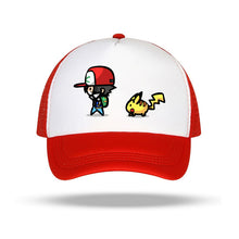 Load image into Gallery viewer, Pikachu Pokemon Baseball Mützen in vielen Motiven für Kinder oder Erwachsene kaufen

