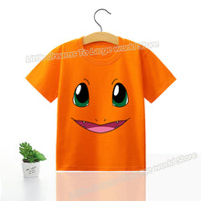 Load image into Gallery viewer, Kinder T-Shirts mit niedlichen Pokemon oder Pikachu Motiven kaufen
