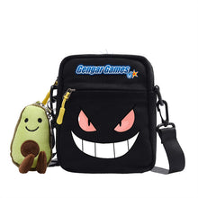 Lade das Bild in den Galerie-Viewer, Canvas Pokemon Messenger Tasche, Slingbag Umhängetasche in vielen Motiven kaufen
