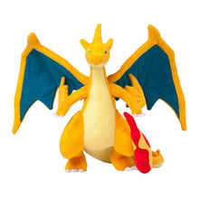 Lade das Bild in den Galerie-Viewer, Mega Charizard / Glurak Plüschtier Figur (ca. 23cm) kaufen
