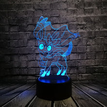 Lade das Bild in den Galerie-Viewer, Pokemon Go 3D LED Lampe mit Farbwechsel (Nachtlicht, Tischlampe) kaufen
