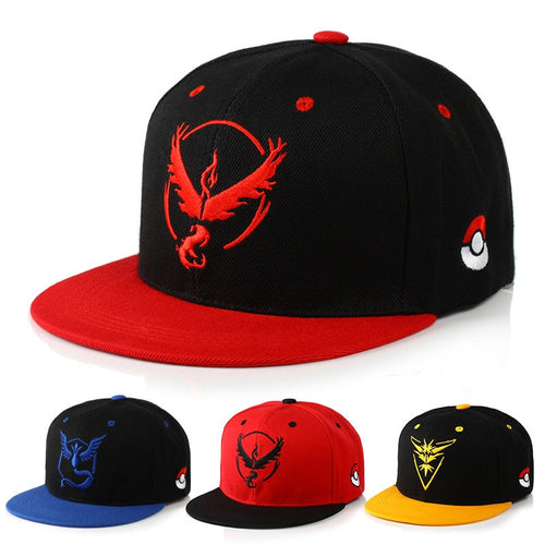 Pokemon Go Team Valor, Team Mystic, Team Instinct - Baseball Cap Snapback Cap kaufen