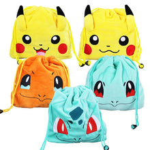 Lade das Bild in den Galerie-Viewer, Charmander, Squirtle oder Bulbasaur Plüsch Tasche kaufen
