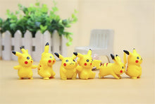 Load image into Gallery viewer, 6 Pikachu PVC Pokeball Figuren (ca.4 cm) kaufen
