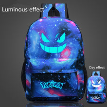 Lade das Bild in den Galerie-Viewer, Pokemon Luminous Rucksack - Leuchtet im Dunkeln kaufen
