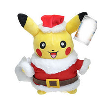 Lade das Bild in den Galerie-Viewer, Pikachu Weihnachstmann Cosplay Plüsch Pokemon kaufen
