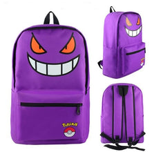 Lade das Bild in den Galerie-Viewer, Pokemon Evoli, Haunter, Bisasam etc. Rucksack (verschiedene Motive) kaufen
