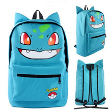 Lade das Bild in den Galerie-Viewer, Pokemon Evoli, Haunter, Bisasam etc. Rucksack (verschiedene Motive) kaufen
