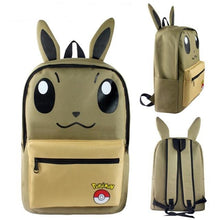 Lade das Bild in den Galerie-Viewer, Pokemon Evoli, Haunter, Bisasam etc. Rucksack (verschiedene Motive) kaufen
