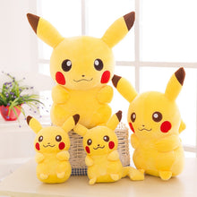 Lade das Bild in den Galerie-Viewer, Lachender Pikachu Stofftier Kuscheltier in verschiedenen Größen (20-45cm) kaufen
