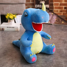 Load image into Gallery viewer, Lustiger Dino Kuscheltier - Dinosaurier Plüsch (60cm oder 95cm) kaufen

