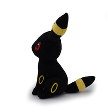 Lade das Bild in den Galerie-Viewer, Sitzender Nachtara / Umbreon Plüsch Pokemon (ca. 25cm) kaufen
