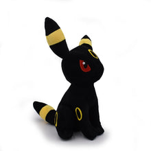 Lade das Bild in den Galerie-Viewer, Sitzender Nachtara / Umbreon Plüsch Pokemon (ca. 25cm) kaufen
