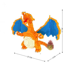 Lade das Bild in den Galerie-Viewer, Charizard Glurak Pokemon Baustein Set (2080 Teile) kaufen
