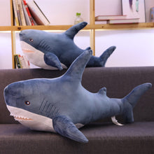 Load image into Gallery viewer, Lustiger Hai Kuscheltier (80cm oder 100cm) kaufen
