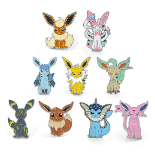 Pokemon Eevee Espeon, Jolteon, Flareon, Vaporeon, Sylveon Anstecker - Pins- Badges kaufen