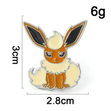 Load image into Gallery viewer, Pokemon Eevee Espeon, Jolteon, Flareon, Vaporeon, Sylveon Anstecker - Pins- Badges kaufen
