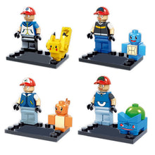 Lade das Bild in den Galerie-Viewer, Pokemon Trainer Set mit 4 Figuren kaufen
