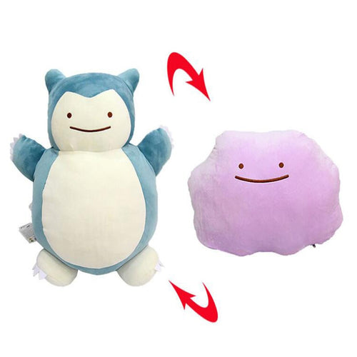 2 in 1 Snorlax / Ditto Transformer Plüsch Figur (ca. 30cm) kaufen